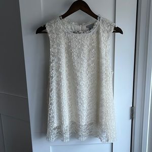 H&M Vintage-Style Lace Sleeveless Top Size L